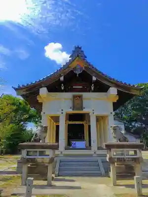 八幡社(壹之割八幡社)の本殿・本堂