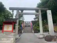 中野沼袋氷川神社の鳥居