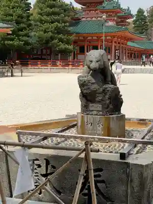 平安神宮の狛犬