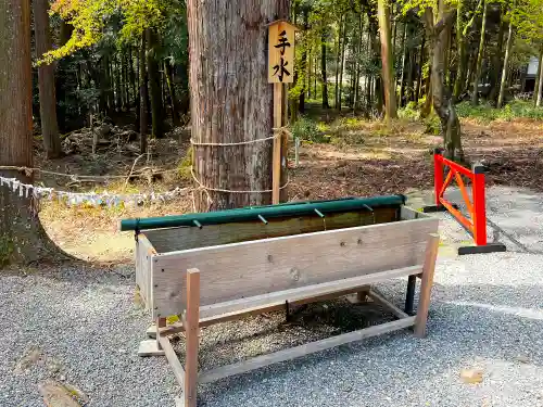 日吉大社の手水舎