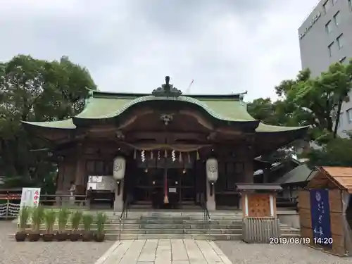 坐摩神社の本殿