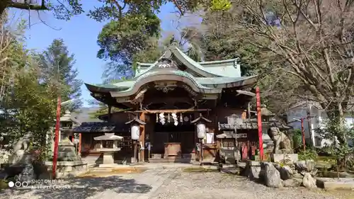 粟田神社の本殿・本堂