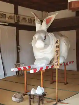 菟足神社の狛犬