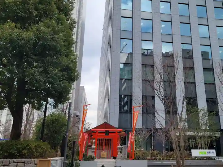 金綱稲荷神社の周辺