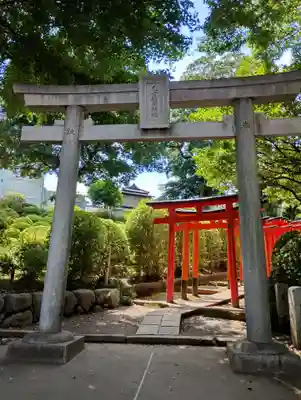 根津神社の鳥居