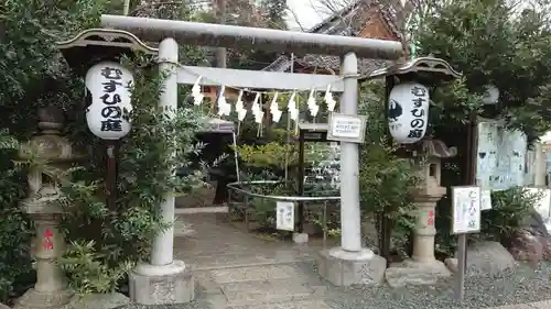 川越熊野神社の鳥居