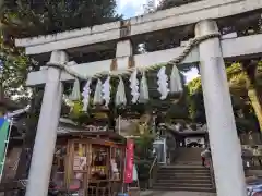 太子堂八幡神社の鳥居