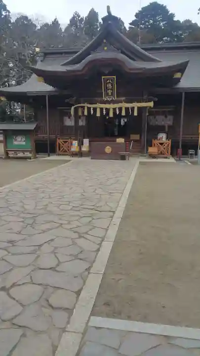 水戸八幡宮の本殿・本堂