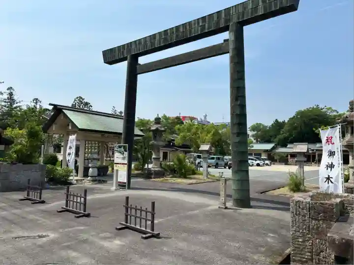 三重縣護國神社の鳥居