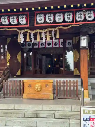 中野沼袋氷川神社の{uncategorized: "未分類", other: "その他", undefined: "問題あり", building: "その他建物", grave: "お墓", sacred_gate: "鳥居", guardian: "狛犬", statue: "像", buddha: "仏像", history: "歴史", nature: "自然", garden: "庭園", animal: "動物", pagoda: "塔", temizu: "手水舎", mountain_gate: "山門・神門", sanctuary: "本殿・本堂", subordinate: "末社・摂社", art: "芸術", scenery: "景色", jizo: "地蔵", ema: "絵馬", goshuin: "御朱印", omikuji: "おみくじ", items: "授与品その他", amulet: "お守り", goshuincho: "御朱印帳", eats: "食事", festival: "お祭り", votive_dance: "神楽", shichigosan: "七五三参", wedding: "結婚式", experience: "体験その他", initially: "初詣", around: "周辺", anti_infection: "感染症対策"}