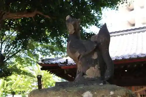 晴門田神社の狛犬