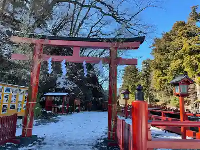 神橋(二荒山神社)の鳥居