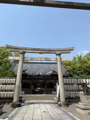 桑名宗社（春日神社）の鳥居