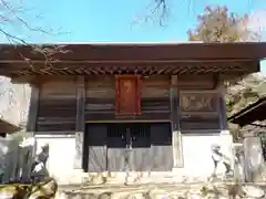 武甲山御嶽神社の本殿