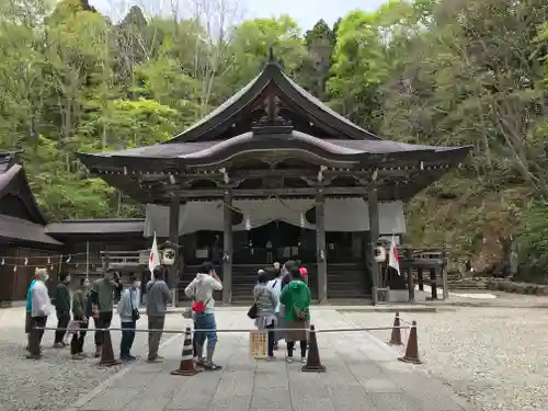 戸隠神社中社の本殿