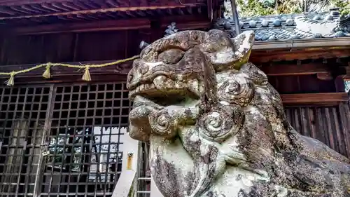 南山神明社の狛犬