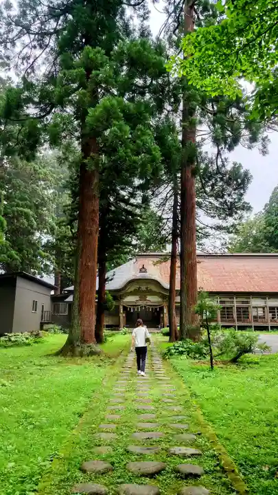 出羽神社(出羽三山神社)~三神合祭殿~(山形県)