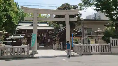 下谷神社の鳥居