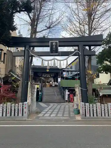 菊名神社の鳥居