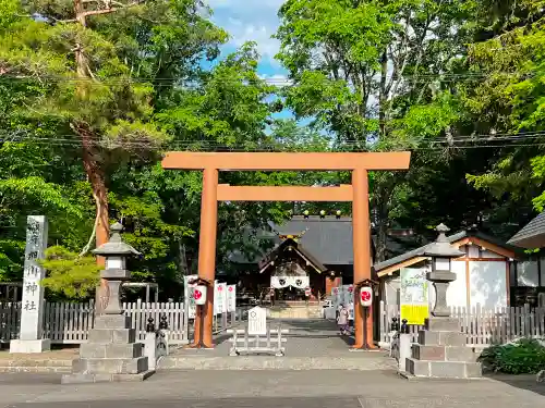 旭川神社の鳥居