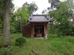 神社(名称不明)の本殿