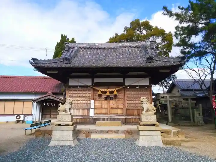 秋葉社の本殿・本堂