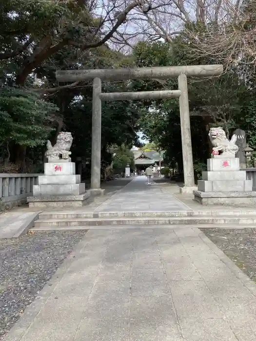 前鳥神社の鳥居