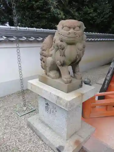 嶋田神社の狛犬