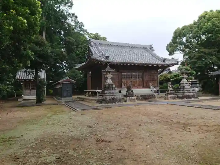 白山神社の本殿・本堂