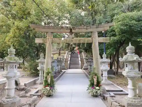 伊和志津神社の鳥居