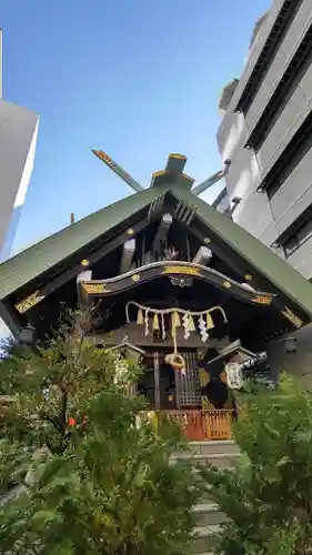 築土神社の本殿・本堂