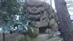 朝日稲荷神社の狛犬