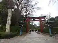 根津神社の鳥居