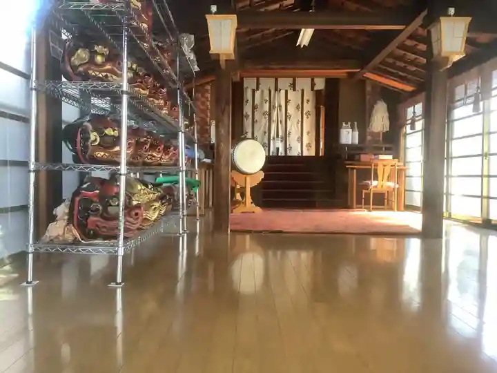 素盞男社の本殿・本堂