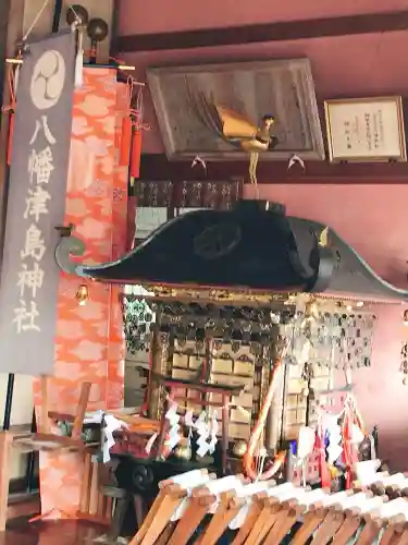 八幡津島神社のお祭り