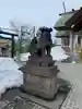 烈々布神社の狛犬