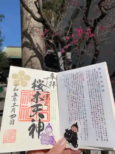 櫻木神社の御朱印