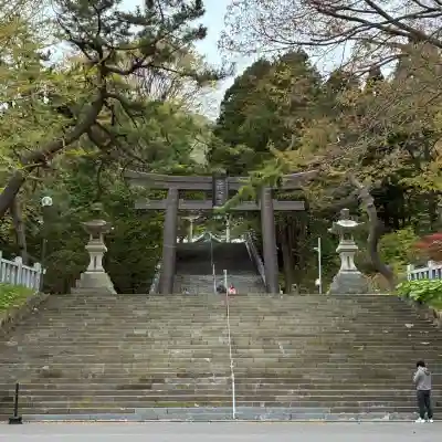 函館八幡宮の鳥居