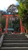 櫟谷宗像神社(松尾大社摂社)の鳥居