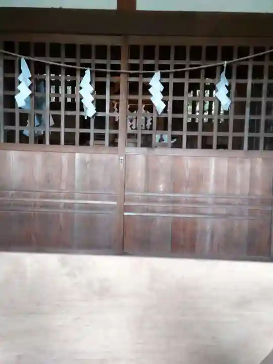 越野日枝神社の本殿・本堂