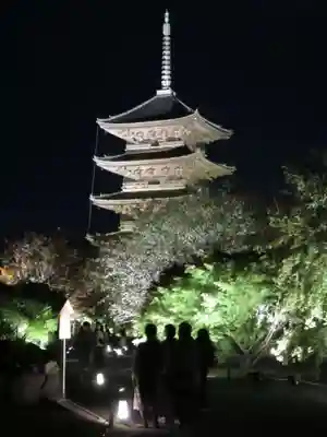 東寺(教王護国寺)の塔