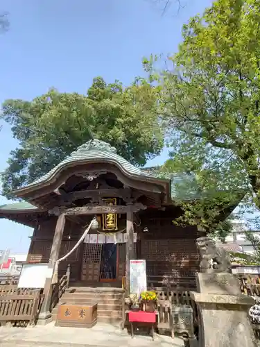 阿邪訶根神社の本殿