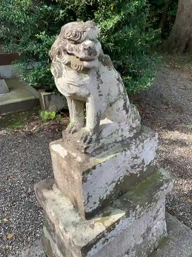 船塚神社の狛犬