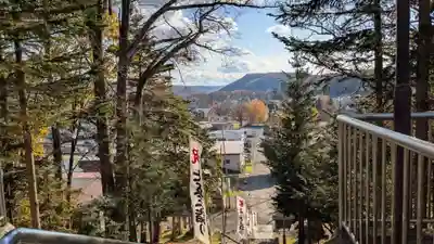 陸別神社の景色