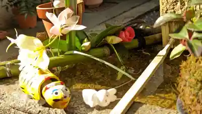 元祇園梛神社・隼神社の手水舎