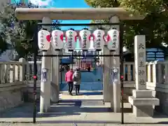 敷津松之宮　大国主神社の鳥居