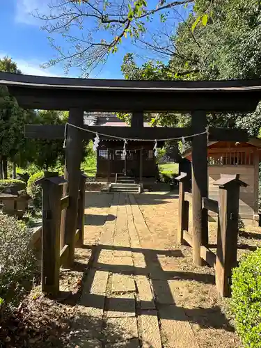 貝取神社の鳥居