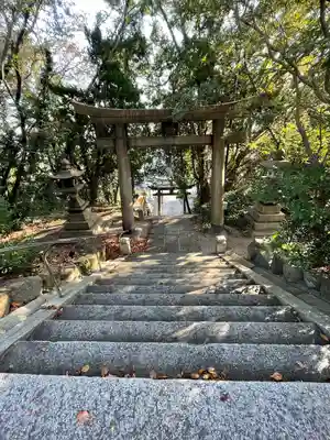 豊山八幡神社の鳥居