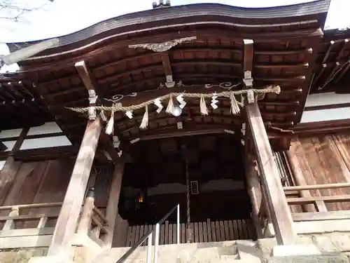 鐸比古鐸比売神社の本殿