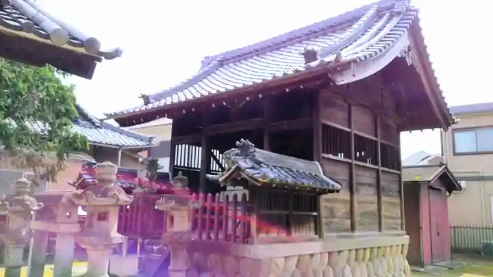 八所社の本殿・本堂